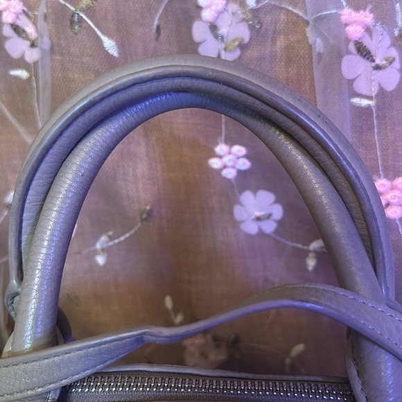 EUC Tory Burch Thea Patchwork All Leather Satchel Colorblock - Picture 5 of 14